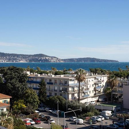 Studio With Terrace And Sea View, 10 Min To The Beach Nice Eksteriør bilde