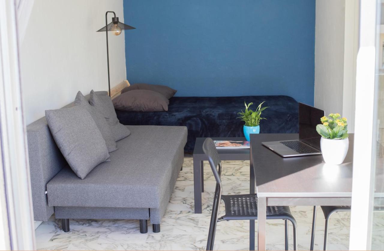 Studio With Terrace And Sea View, 10 Min To The Beach Nice Eksteriør bilde